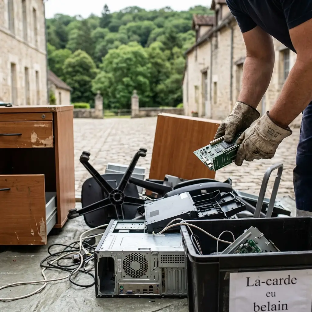 Gestion des encombrants, mobilier et équipements professionnels