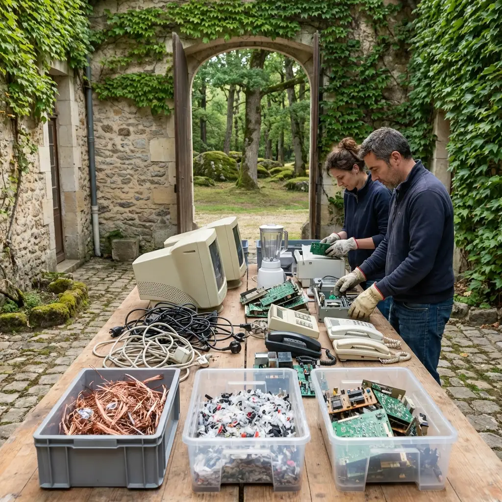 Tri et recyclage, DEEE et recyclage informatique