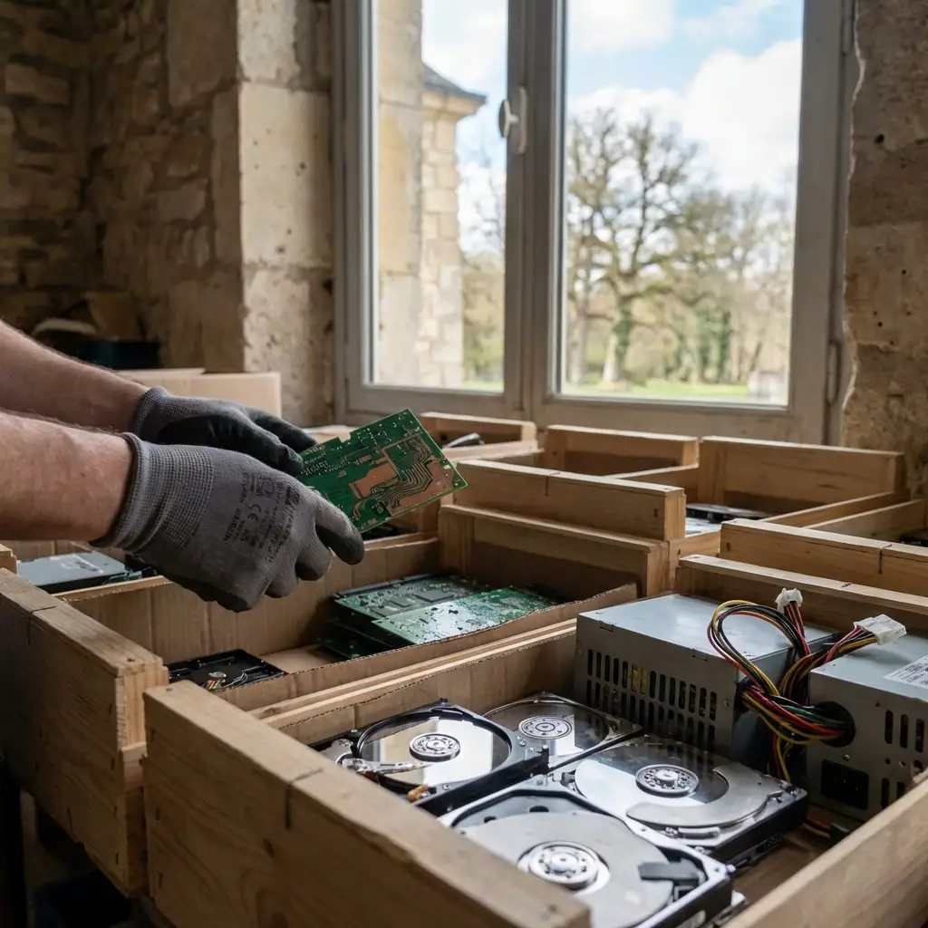 Une prise en charge globale : débarras, tri et recyclage